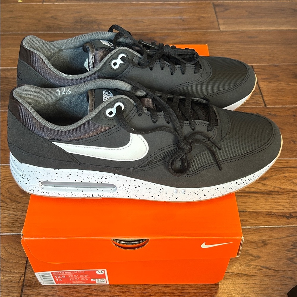 Nike Black and White Air Max 1 ‘86 OG G - Picture 2 of 6